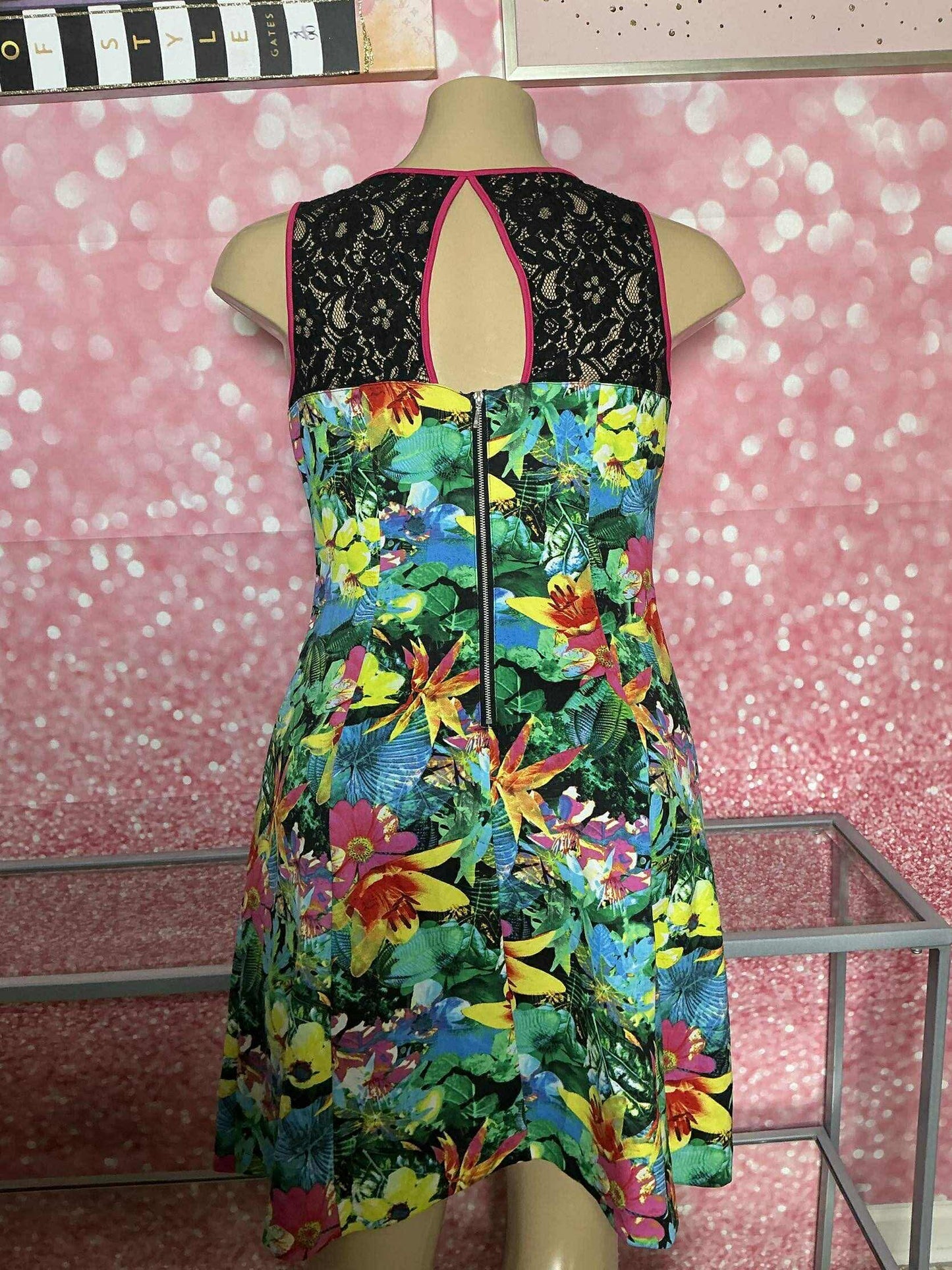 Tropical Vibes Floral Dress