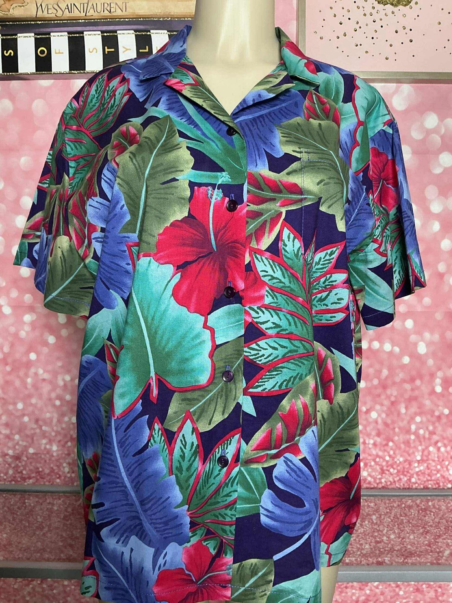 Tropical Paradise Button-Down Shirt