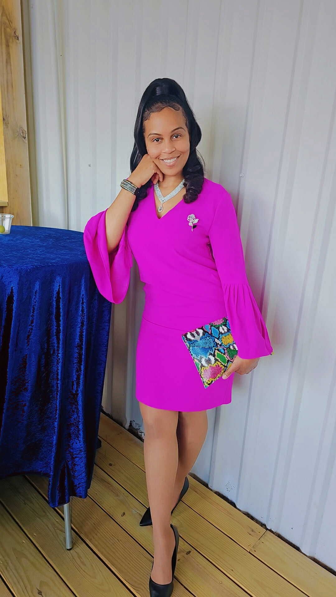 Chic & Polished Statement Dress