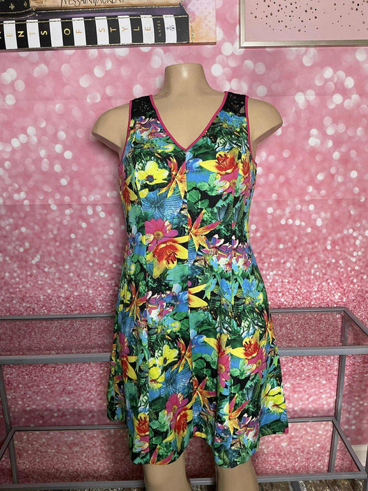 Tropical Vibes Floral Dress