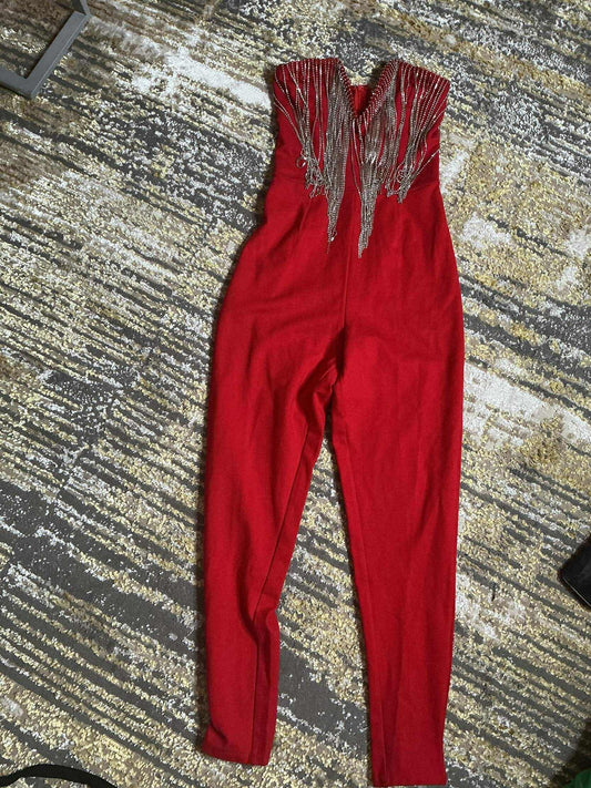Ted Glam Tassel  Jumpsuit